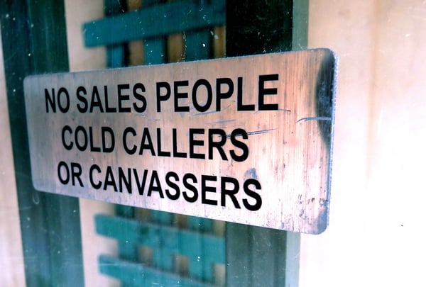 No salespeople